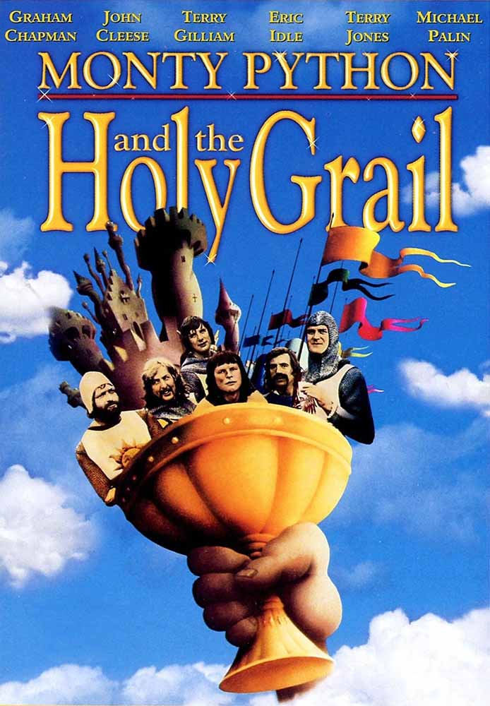 Monty Python and The Hoy Grail (1975) Movie poster.